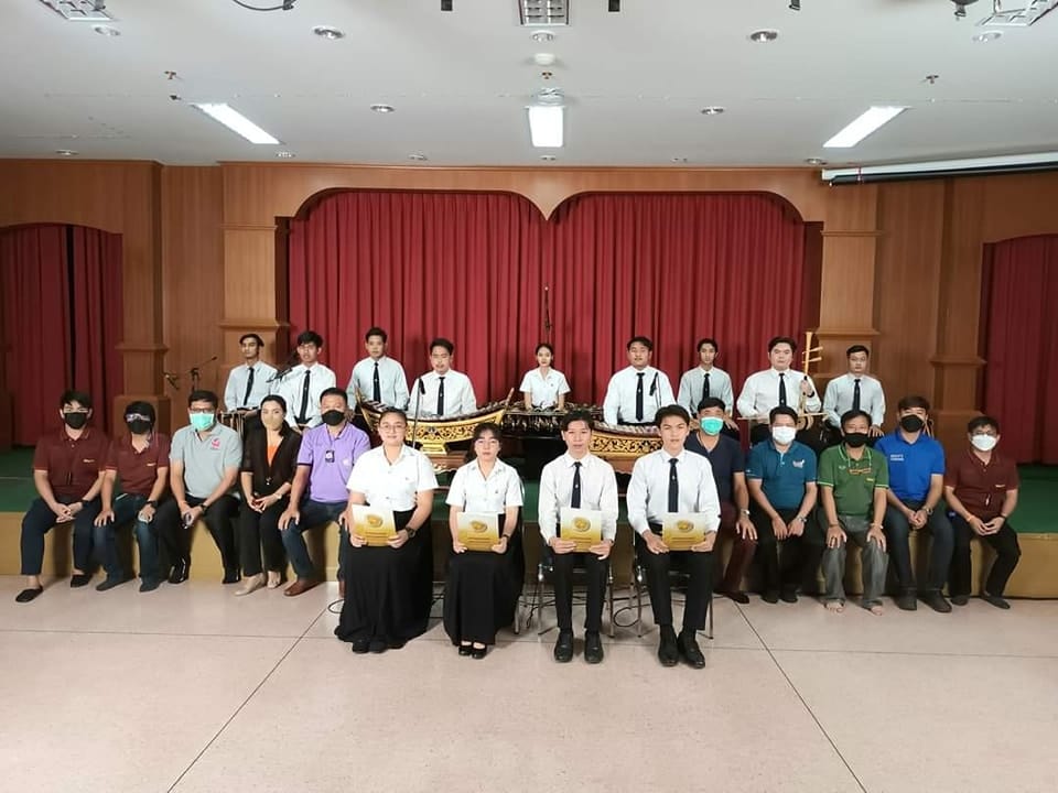 บรรยากาศบันทึกเทปโทรทัศน์ เพลงตับ ชุดรักชาติ ให้กับสำนักนายกรัฐมนตรี เพื่อใช้ในงานวันเด็กแห่งชาติ ประจำปี 2565